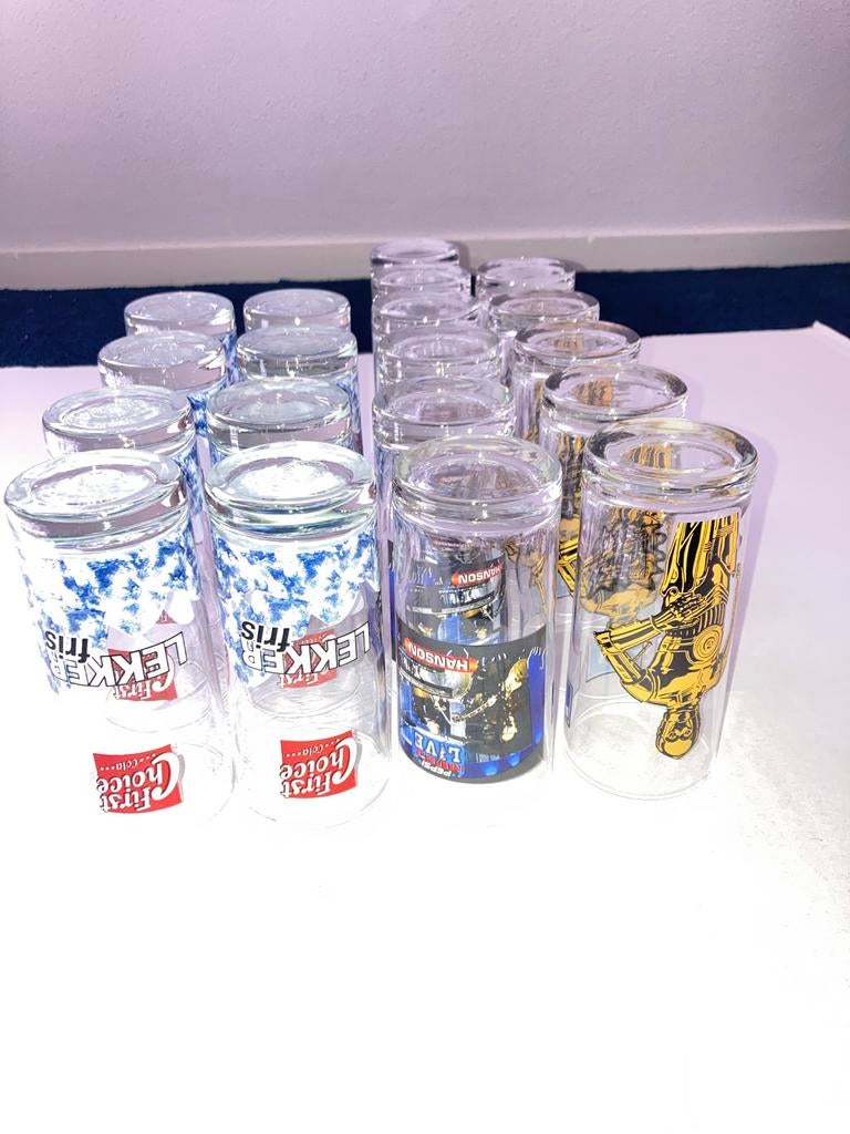 19 Longdrink Glazen., Verzamelen, Ophalen of Verzenden, Nieuw, Overige typen