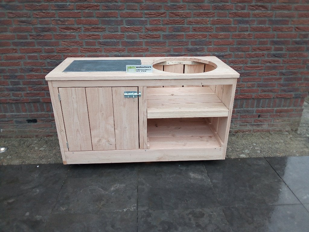 big green egg basterd monolith grill guru BBQ buitenkeuken, Ophalen, Nieuw, Houtskool