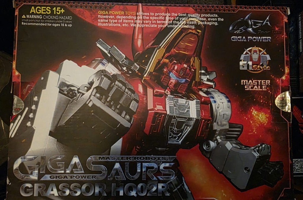 Gigapower Masterpiece Slag HQ02R Grassor (Sealed), Verzamelen, G1, Ophalen, Nieuw, Autobots