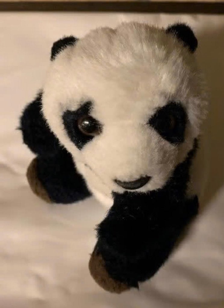 Knuffel pandabeer, pandabeertje, Kinderen en Baby's, Ophalen of Verzenden, Zo goed als nieuw, Meerkleurig, Beer