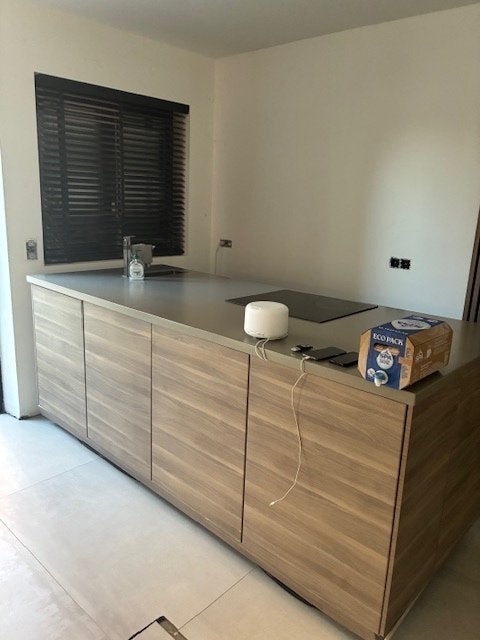 Mobiele keuken, Huis en Inrichting, Keuken | Complete keukens, Ophalen, Gebruikt, Overige materialen, Bruin