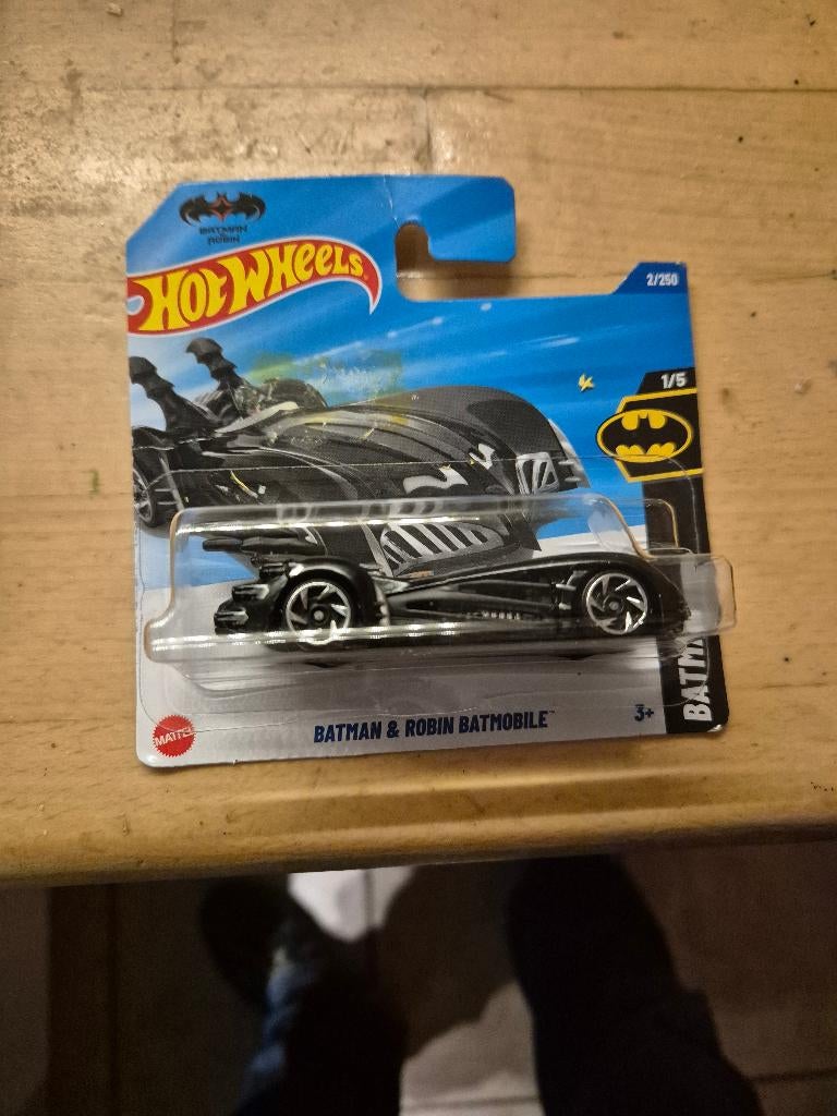 hot wheels batman & robin batmobile let op, Ophalen of Verzenden, Nieuw, Auto