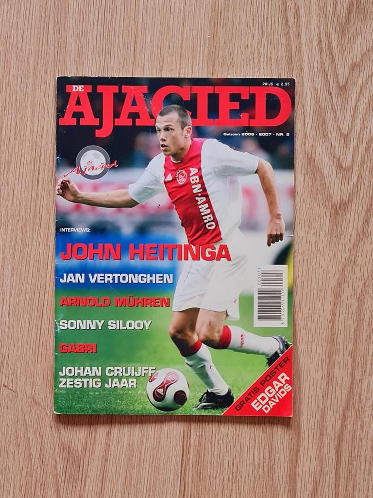 Ajacied seizoen 2006 - 2007, Verzamelen, Ophalen of Verzenden, Zo goed als nieuw, Ajax, Boek of Tijdschrift