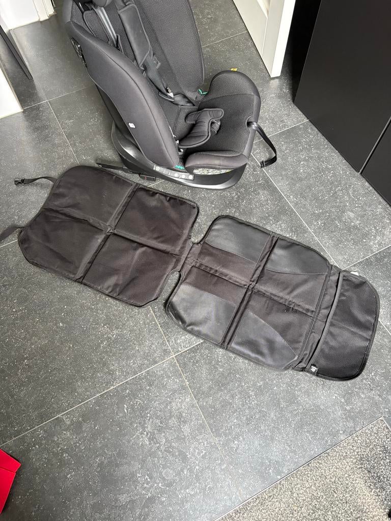 Autostoel Novi draaibaar zgan incl beschermhoes voor auto, Overige merken, Gebruikt, 0 t/m 18 kg, Verstelbare rugleuning