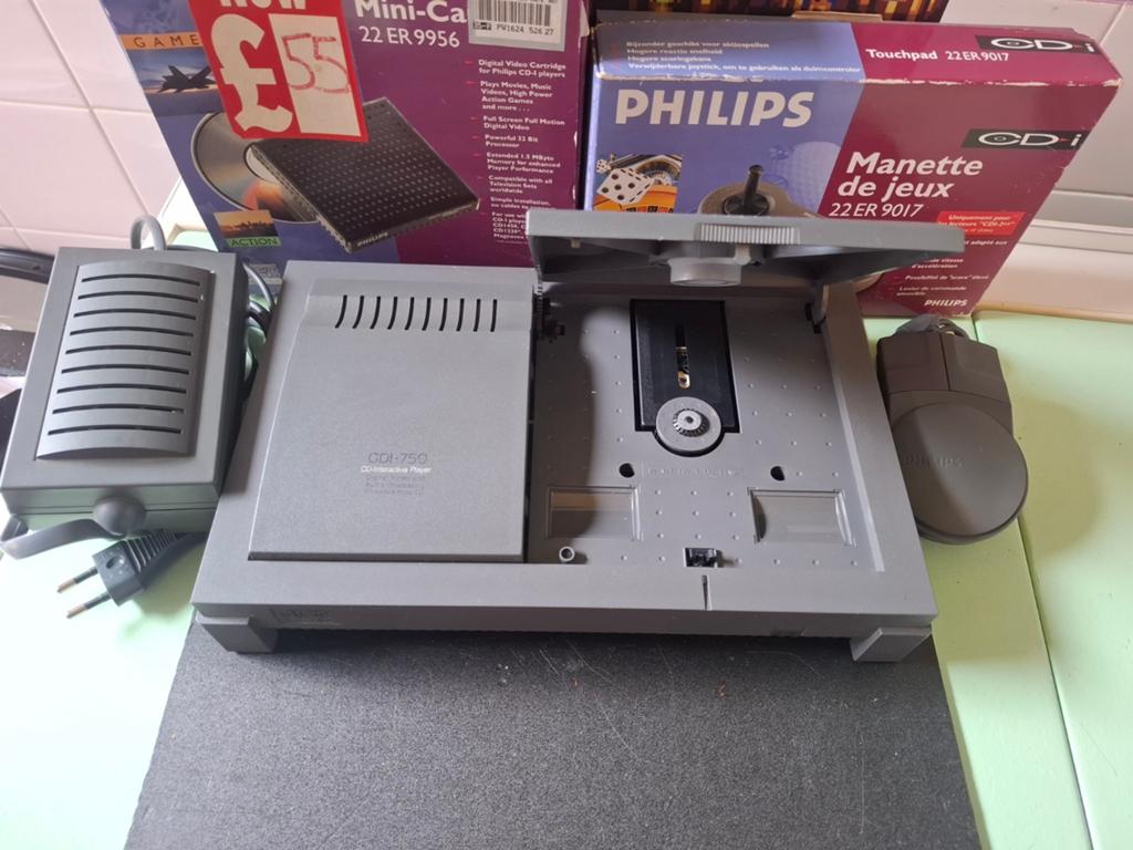Goldstar GDI-750 CD-i speler CDI console met veel extra's, Ophalen of Verzenden, Overige merken, Refurbished