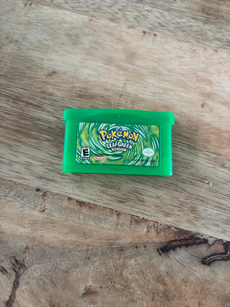 Pokémon LeafGreen Version (Game Boy Advance), Spelcomputers en Games, Ophalen, Gebruikt, 1 speler, Role Playing Game (Rpg)