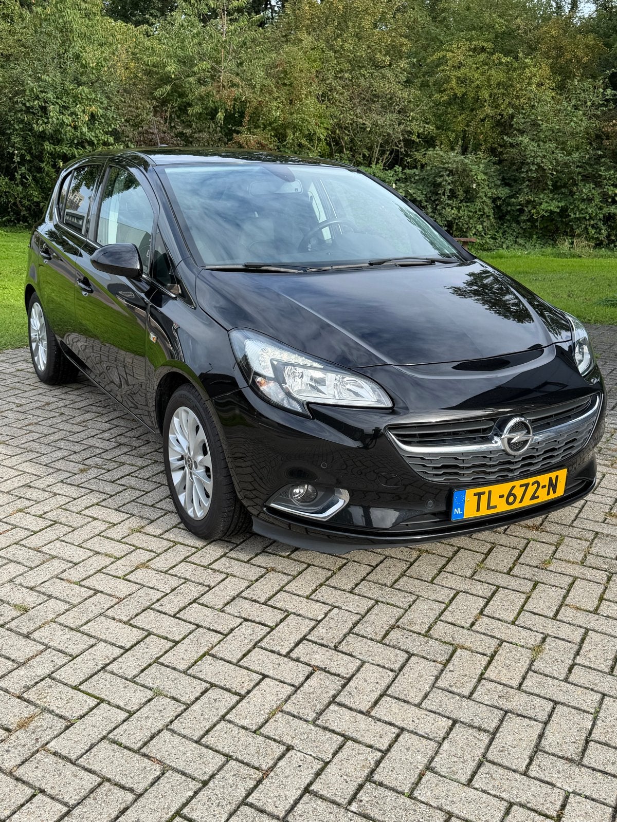 Opel Corsa 1.0T 66KW/90PK 5D 2018 Zwart nieuwe apk, Voorwielaandrijving, Dealer onderhouden, Origineel Nederlands, 1200 kg
