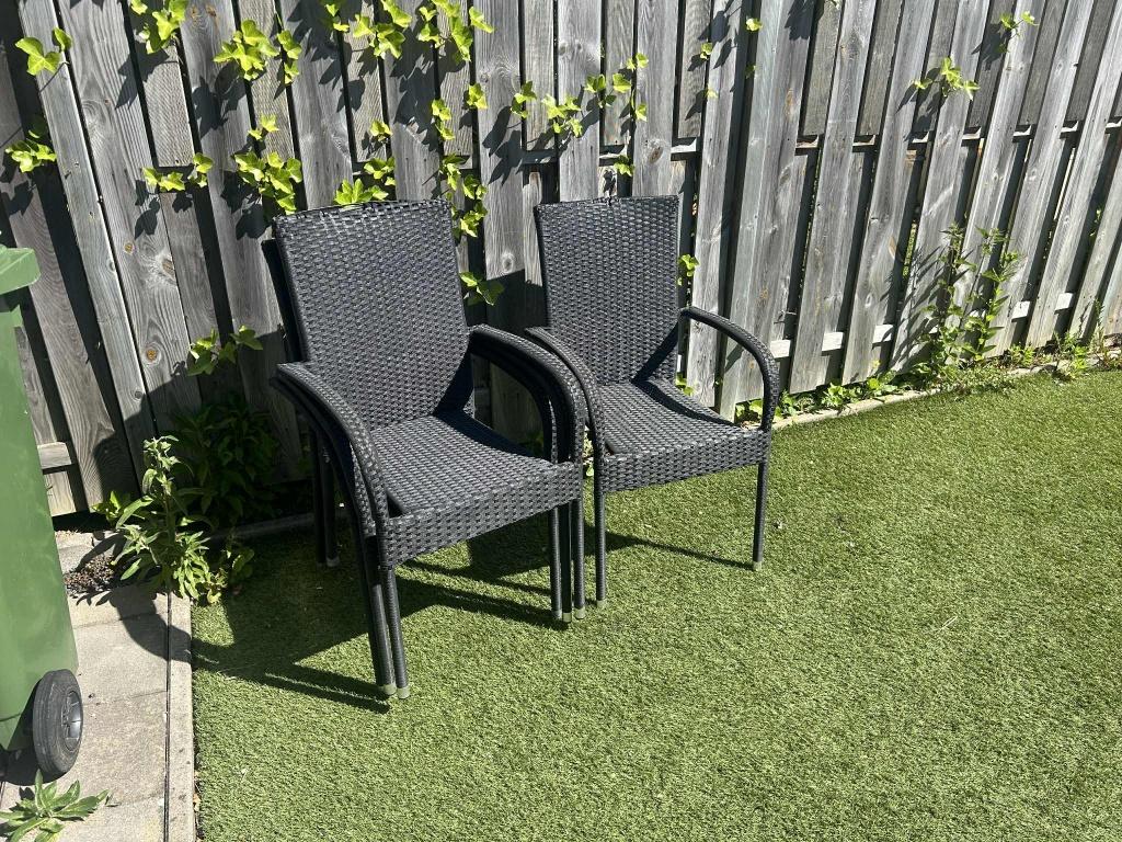 tuinstoelen, Ophalen, Gebruikt, Kunststof