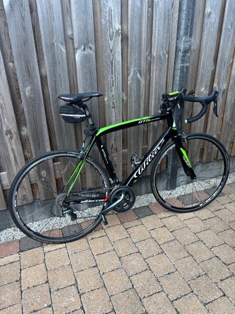 Wilier racefiets, Fietsen en Brommers, Fietsen | Racefietsen, Gebruikt, Heren, Aluminium, Meer dan 20 versnellingen
