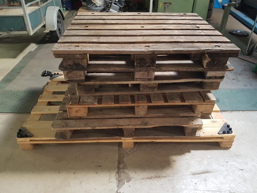 Pallets / brandhout, Ophalen, Gebruikt, Pallet, Minder dan 200 cm