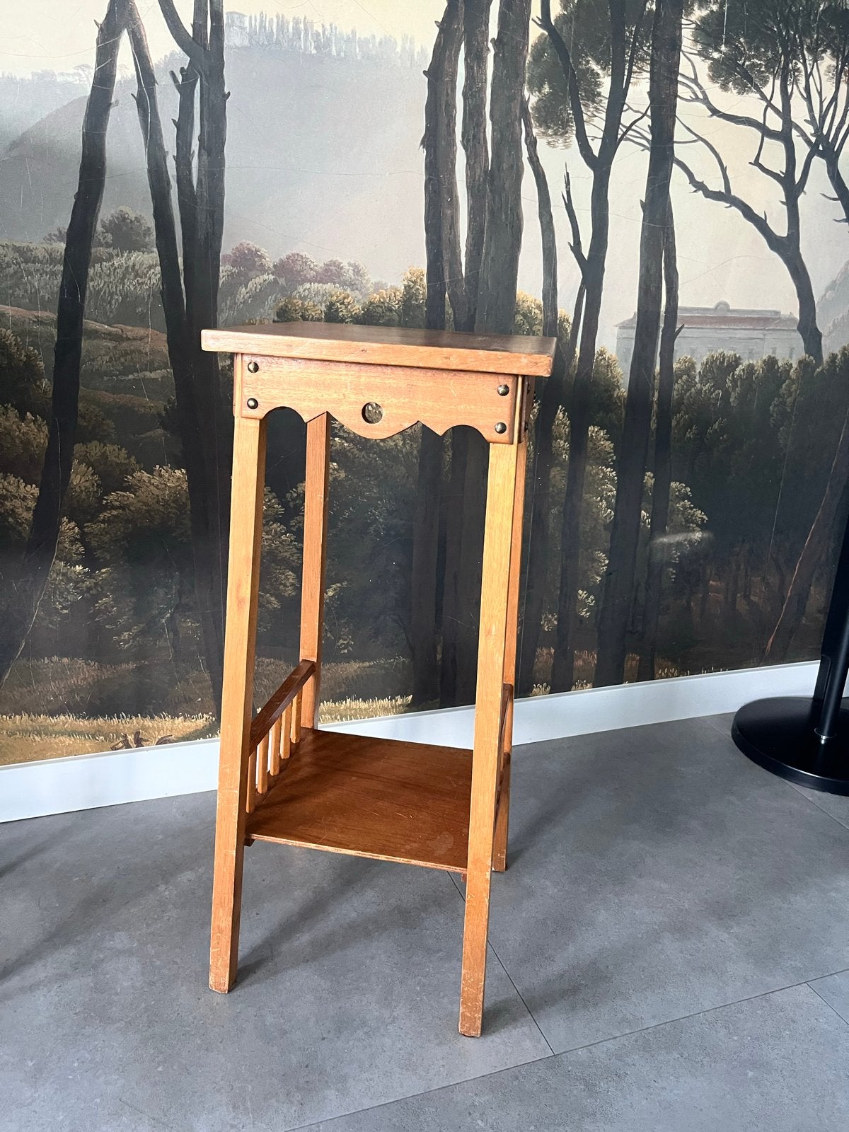 Houten plantenstandaard, Antiek en Kunst, Ophalen of Verzenden