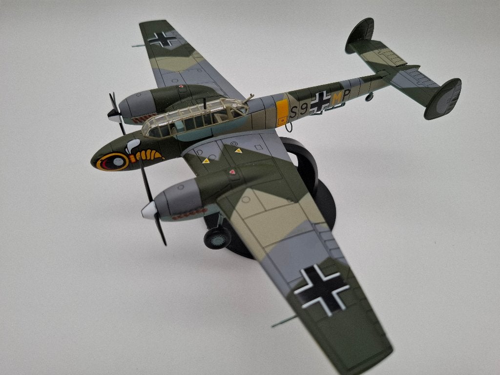 Deagostini BF110 E 1 Messerschmitt, Overige merken, 1:72 tot 1:144, Verzenden, Zo goed als nieuw