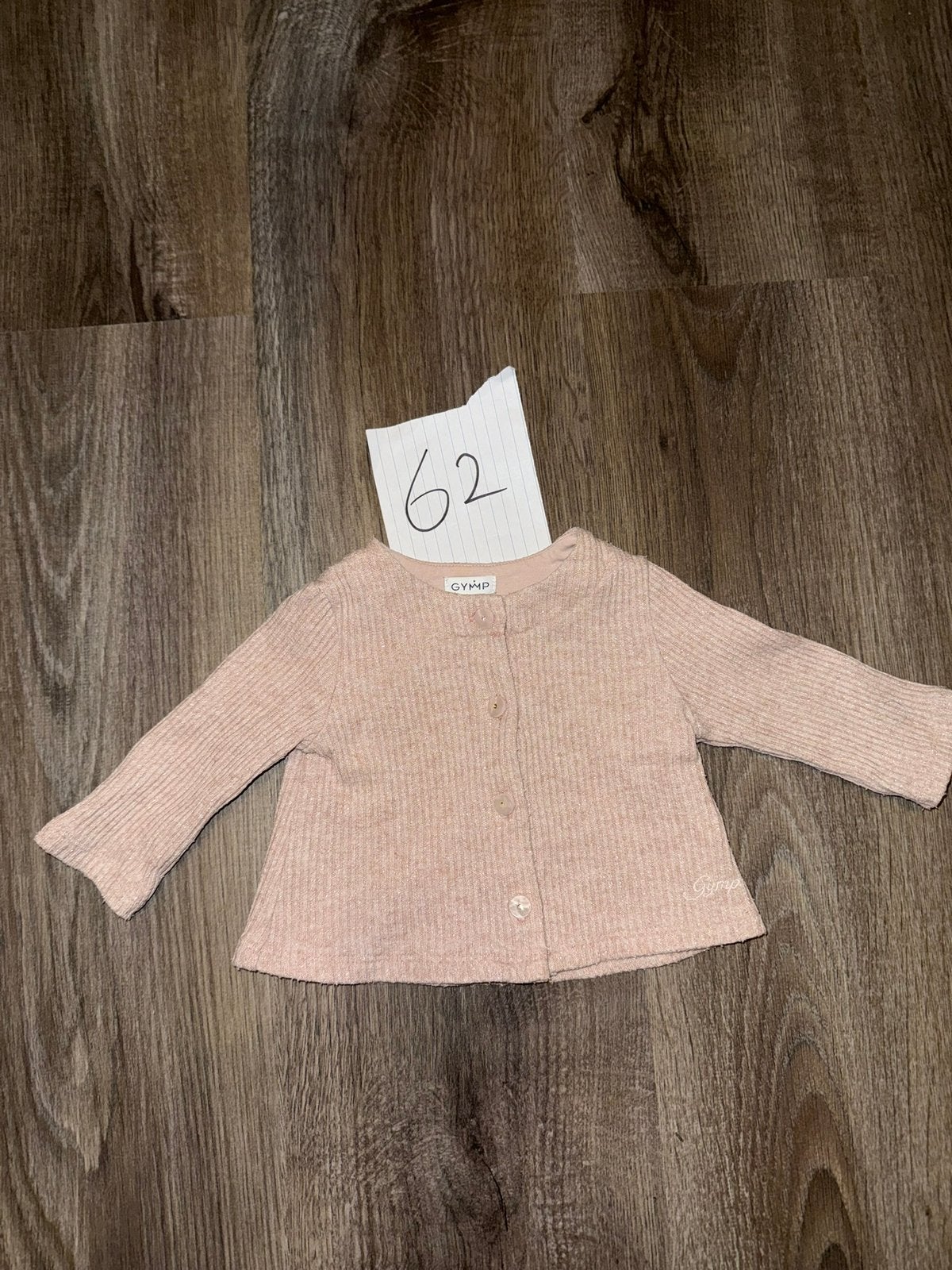 Gymp vestje • maat 62, Kinderen en Baby's, Babykleding | Maat 62, Ophalen of Verzenden, Zo goed als nieuw, Meisje, Truitje of Vestje