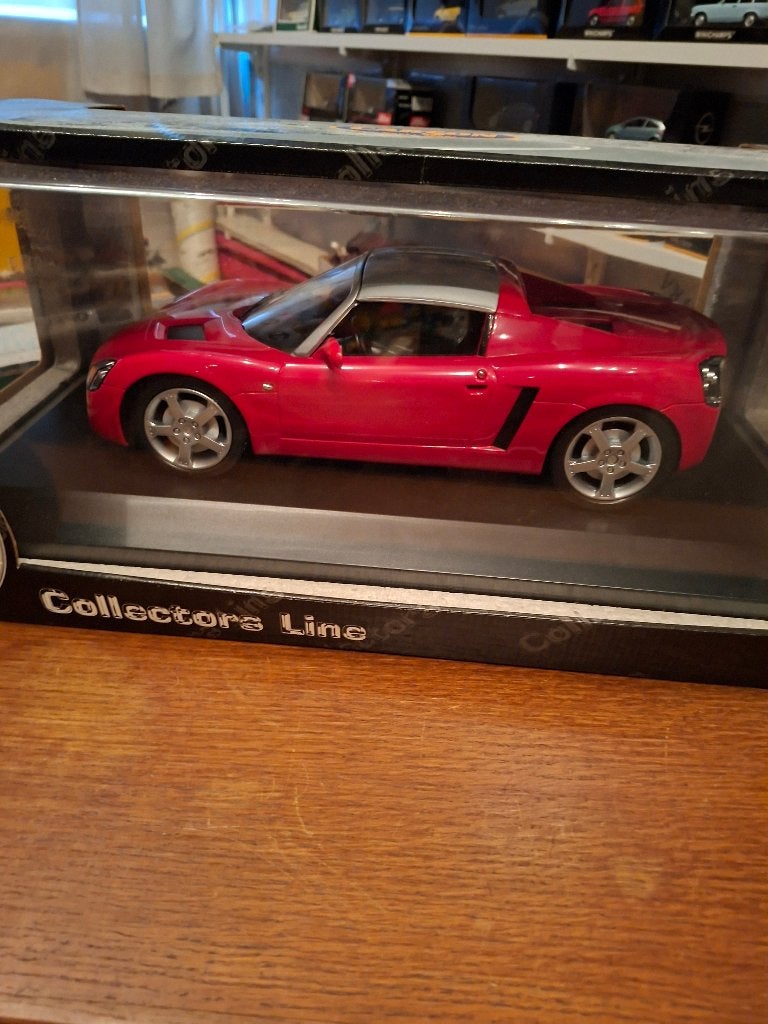 opel speedster 1 op 12  carson, Hobby en Vrije tijd, Ophalen of Verzenden, Nieuw, Auto