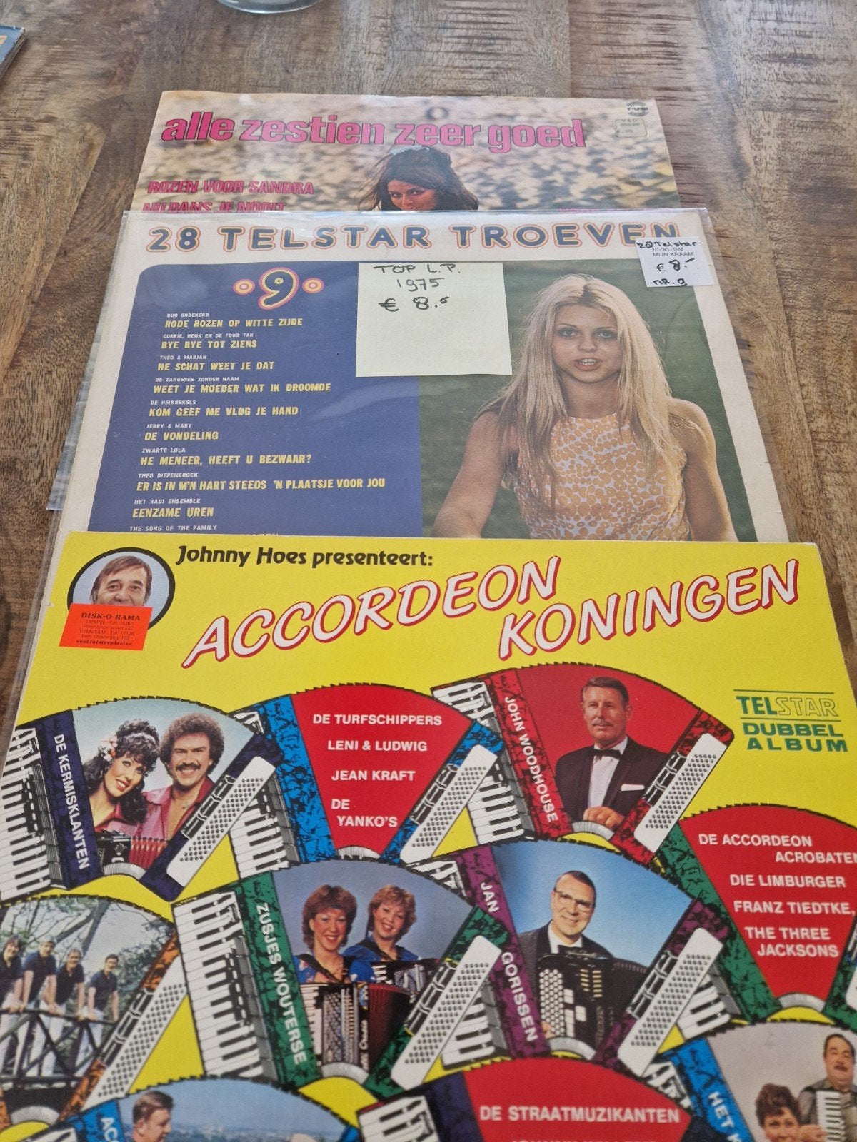 Grote collectie vinyl platen 300 stuks.- Pop, Schlager, Dive, Cd's en Dvd's, Vinyl | Verzamelalbums, Ophalen, LP, Gebruikt, Complilatie