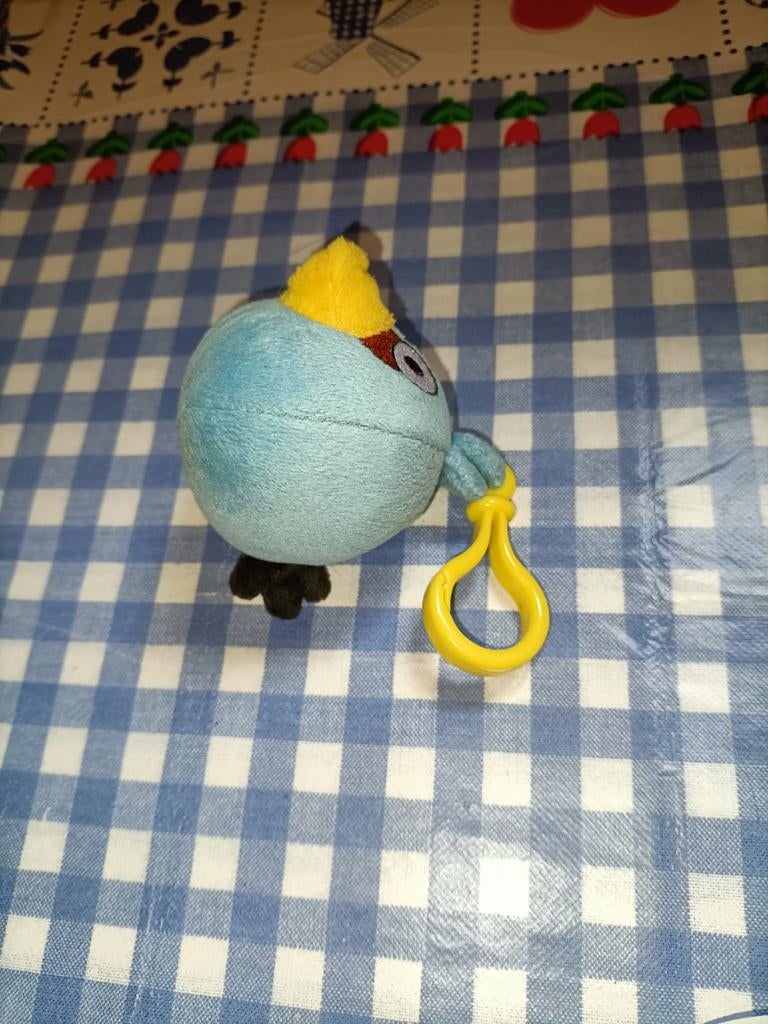 Angry Birds sleutelhanger knuffeltje, Ophalen of Verzenden, Zo goed als nieuw