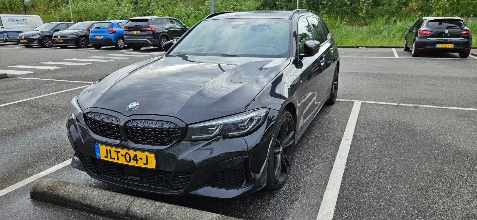 BMW 3-Serie M340i 374pk Xdrive Aut 2021 Zwart FULL OPTIONS, Automaat, 1780 kg, 1800 kg, Zwart