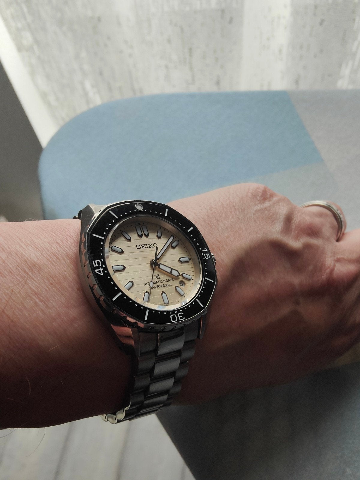 Seiko Prospex SPB207J1 'Sumo' duikhorloge, Ophalen of Verzenden, Zo goed als nieuw, Staal, Seiko