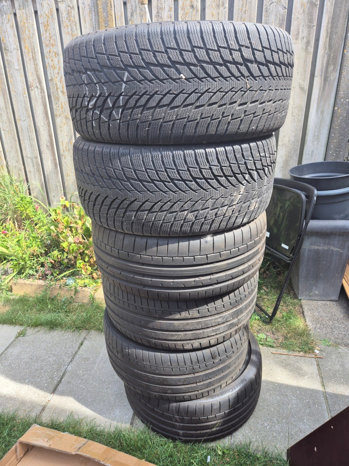 banden zomer een winter goed⁷, Auto diversen, Autosport-onderdelen, Ophalen, Gebruikt