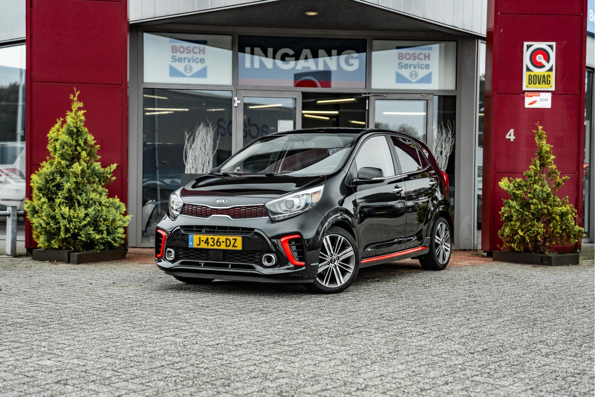 Kia Picanto 1.0 T-GDI GT-Line | Leder | Cruise | Camera | NA, Auto's, Voorwielaandrijving, 101 pk, Gebruikt, 920 kg