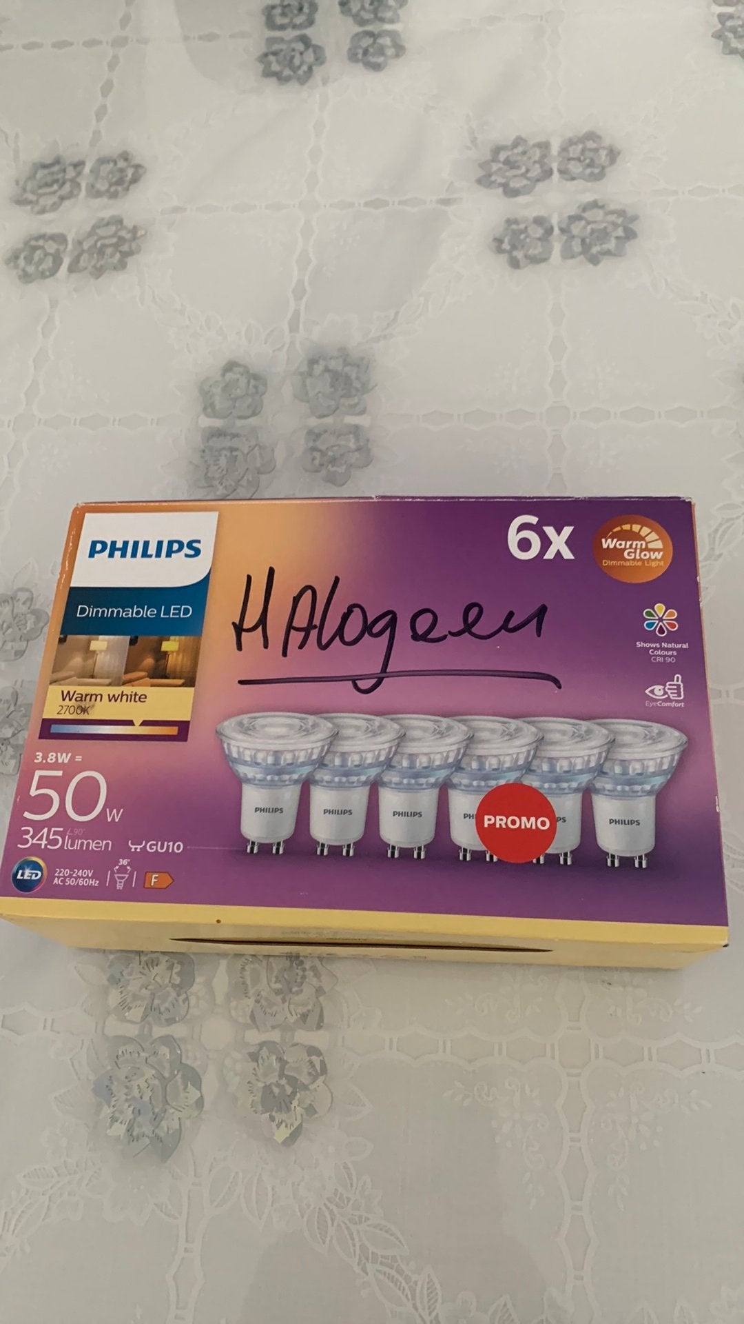 Halogeen lamp  Gu10 35 watt, 30 tot 60 watt, Osram, GU10, Nieuw
