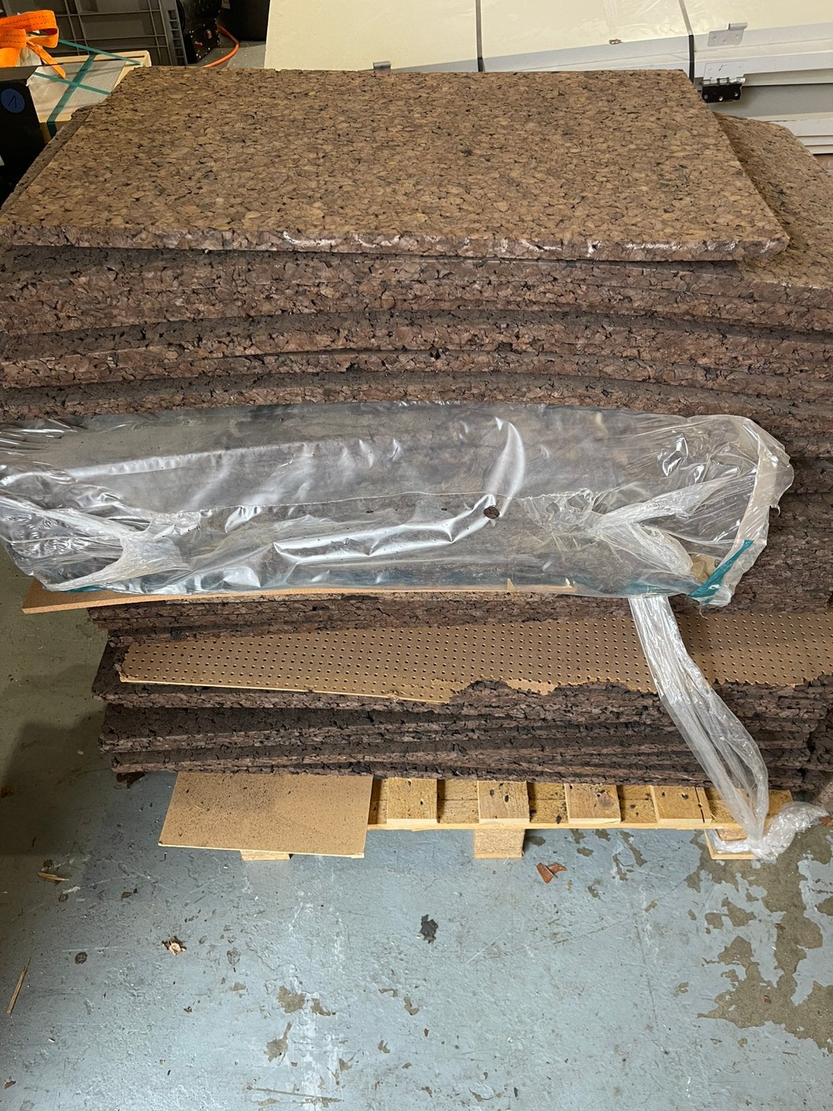 Kurk plaat, Ophalen, Overige materialen, 30 cm of meer, 50 tot 150 cm