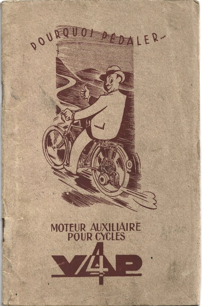 VAP moteur hulpmotor hulpmotorrijwiel (5056z), Fietsen en Brommers, Verzenden, Zo goed als nieuw