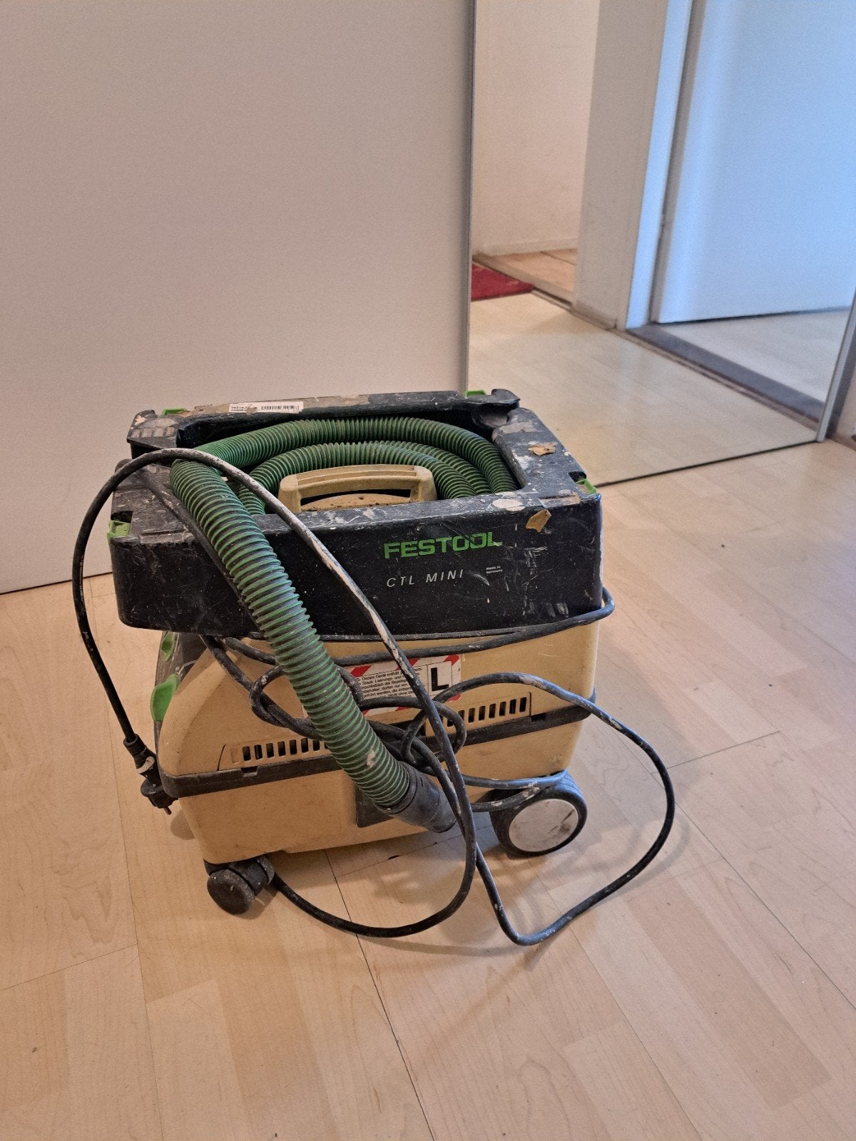 Festool CTL Mini Industriële Stofzuiger, Stofzak, Gebruikt, Ophalen of Verzenden, Industriële stofzuiger