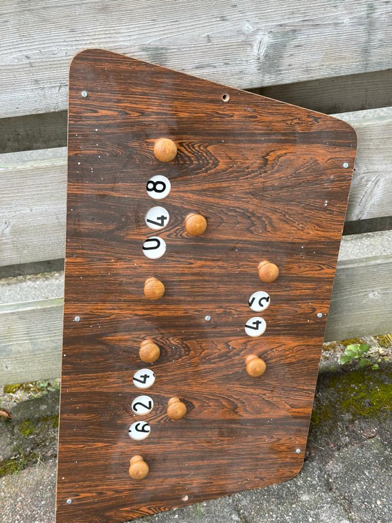 Scorebord, Sport en Fitness, Biljarten en Poolen, Ophalen of Verzenden, Keu of Ballen