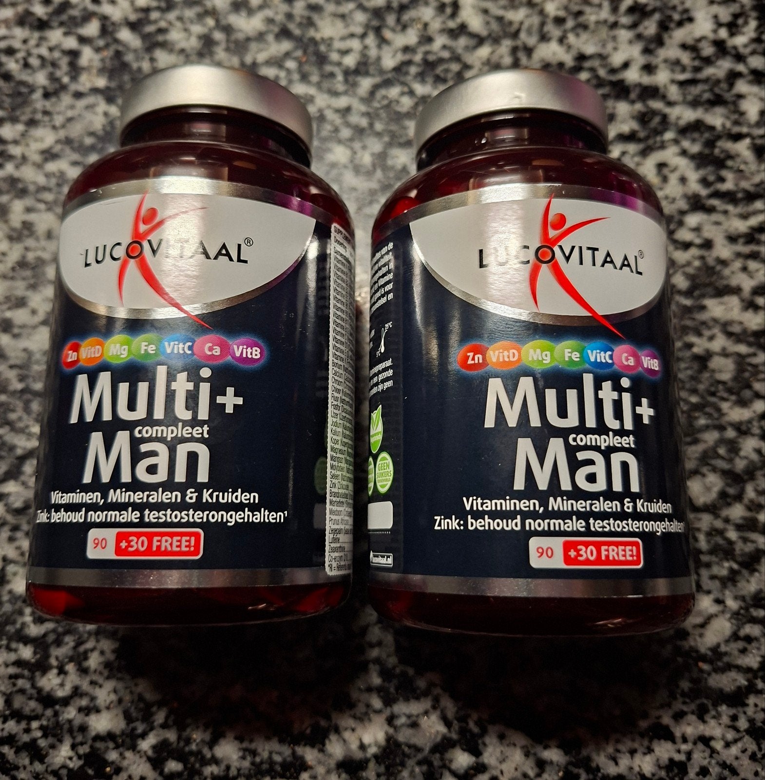 Lucovitaal multiman 2 verpakkingen van 120 tabletten, Sport en Fitness, Gezondheidsproducten en Wellness, Ophalen of Verzenden