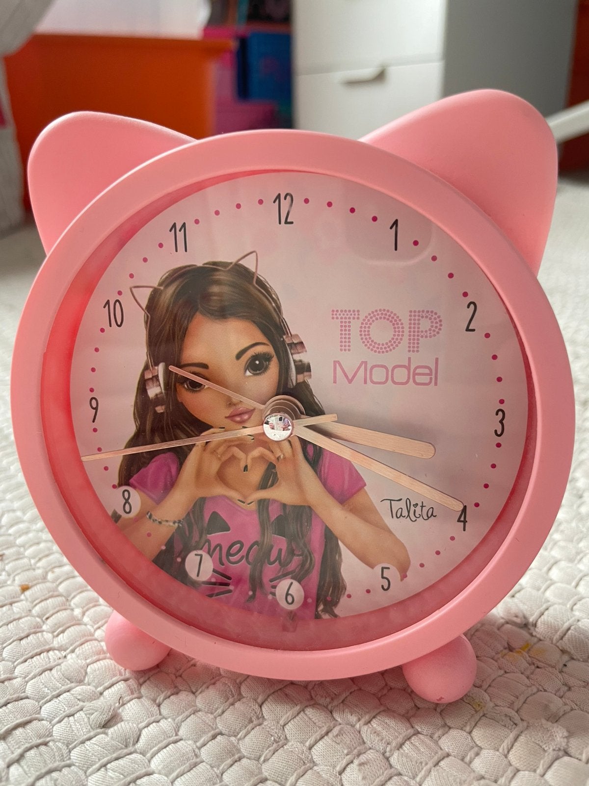 Topmodel wekker, Ophalen of Verzenden, Zo goed als nieuw
