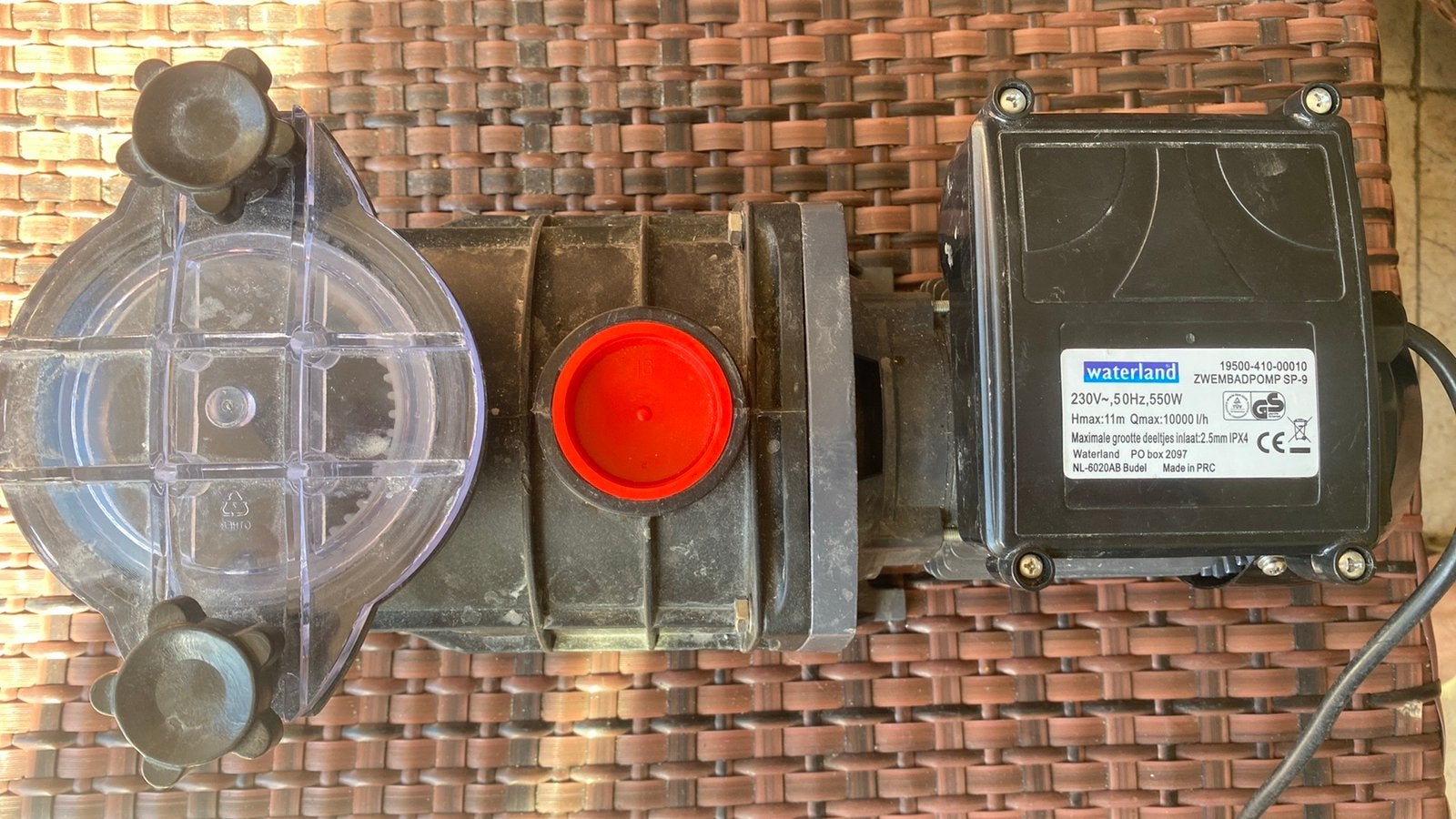 Zwembadpomp SP9 met voorfilter, Tuin en Terras, Zwembad-toebehoren, Ophalen of Verzenden, Zo goed als nieuw