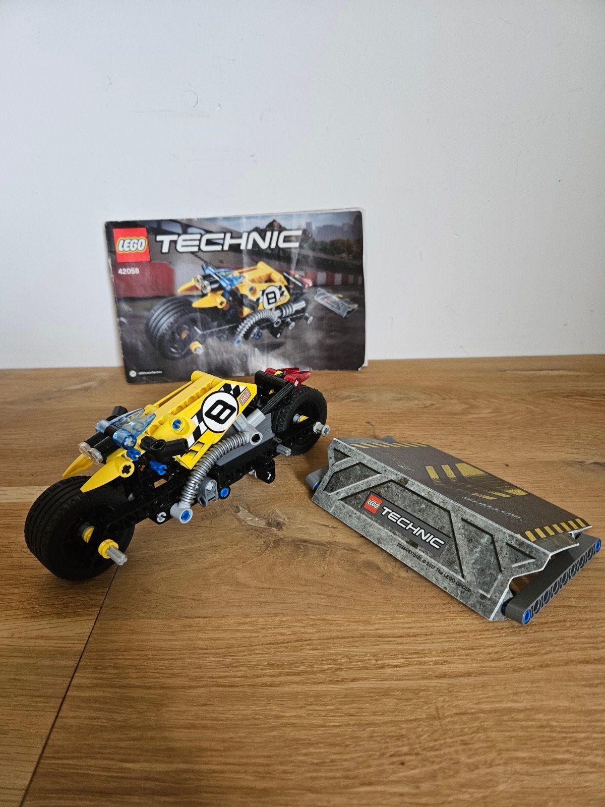Lego Technic stuntmotor 42058, Lego, Overige typen, Ophalen of Verzenden, Technic