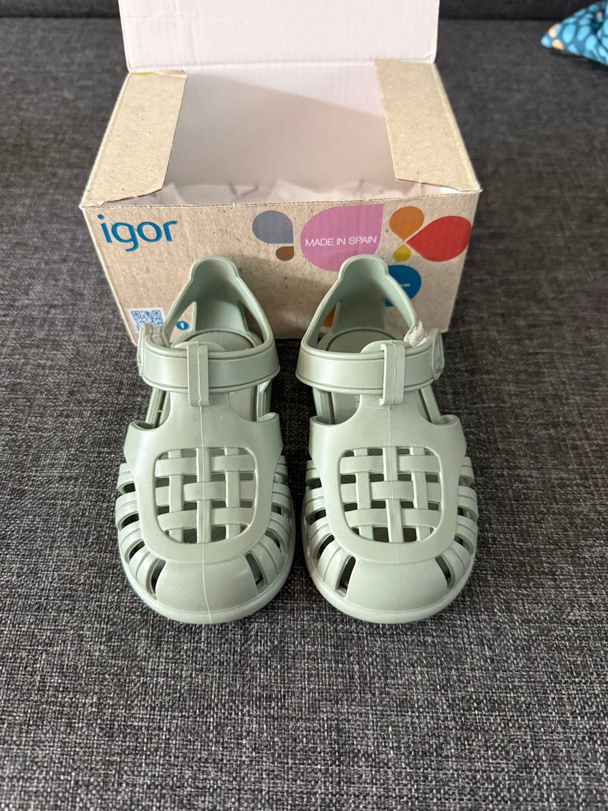 Igor TOBBY SOLID Sandals - Unused - Color: Green - Size: 20, Ophalen, Zo goed als nieuw, Jongetje of Meisje, Schoentjes