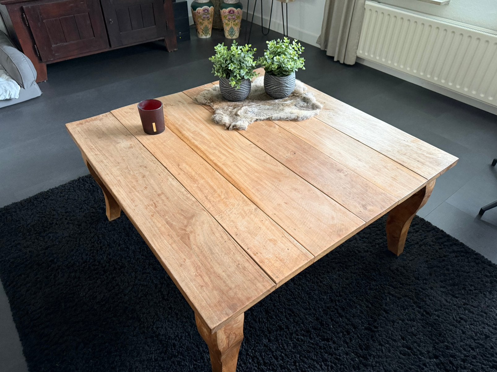 Salontafel, Ophalen, Zo goed als nieuw, Vierkant, 50 tot 100 cm