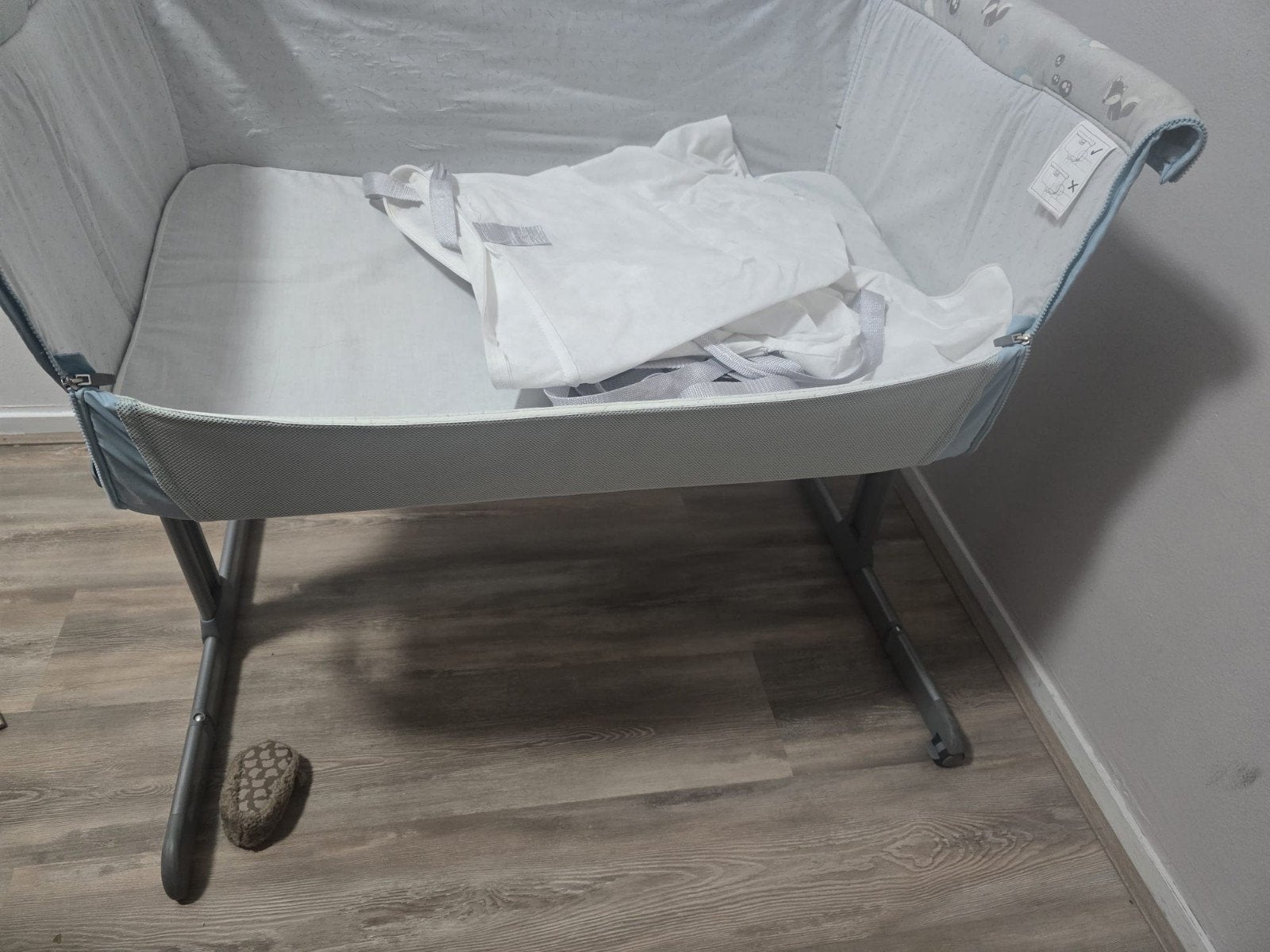 Chicco Baby Co-Sleeper – Grijs, Ophalen of Verzenden, Gebruikt, Wieg