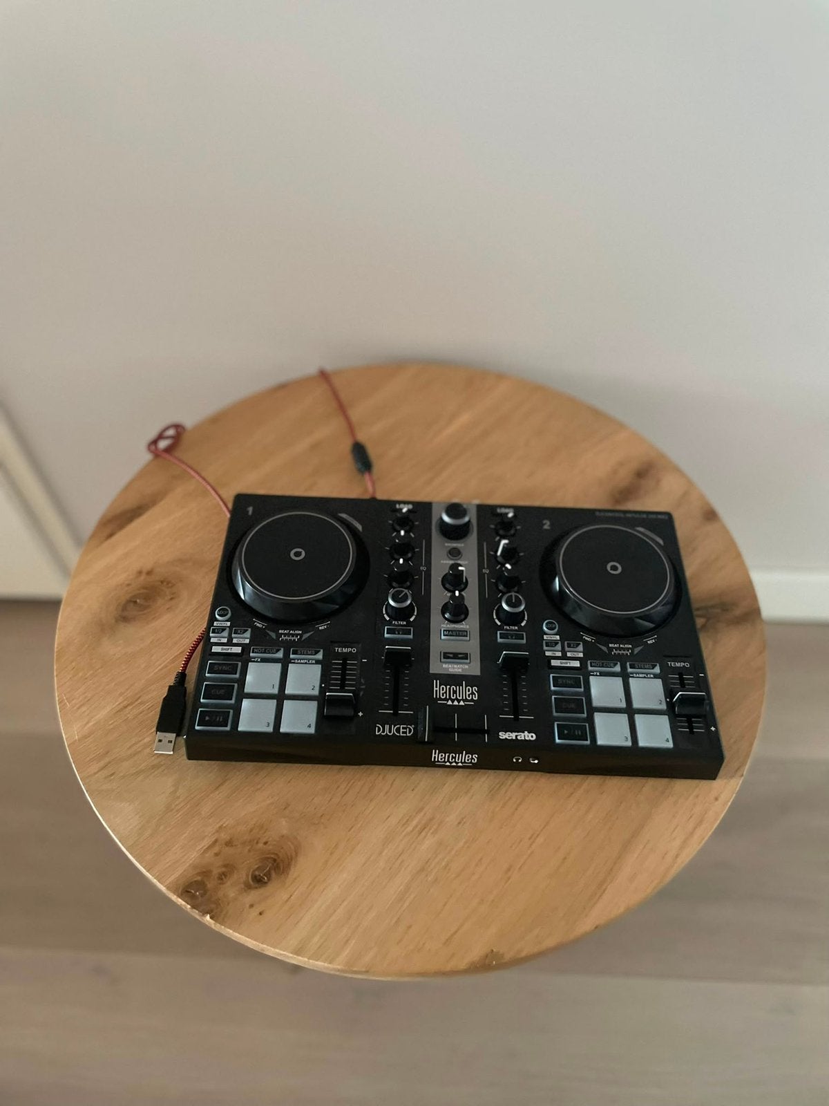 Hercules dj set met doos, Muziek en Instrumenten, Dj-sets en Draaitafels, Ophalen of Verzenden, Zo goed als nieuw, Dj-set, Overige merken