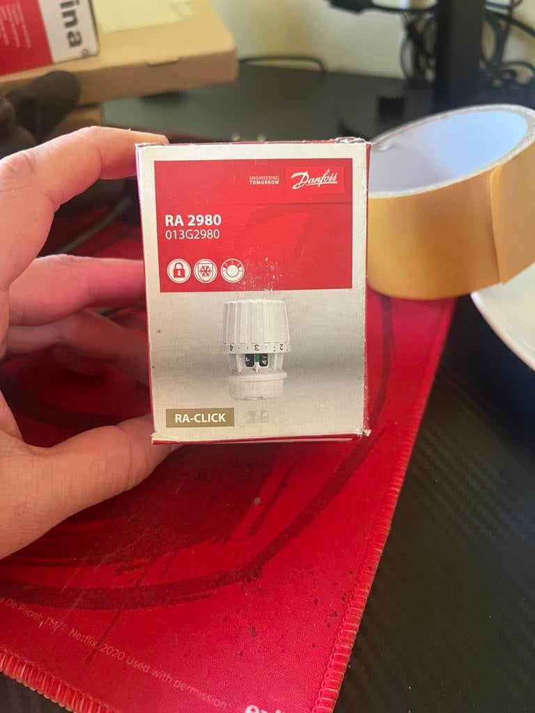 DANFOSS Thermostaatknop, Ophalen of Verzenden, Zo goed als nieuw