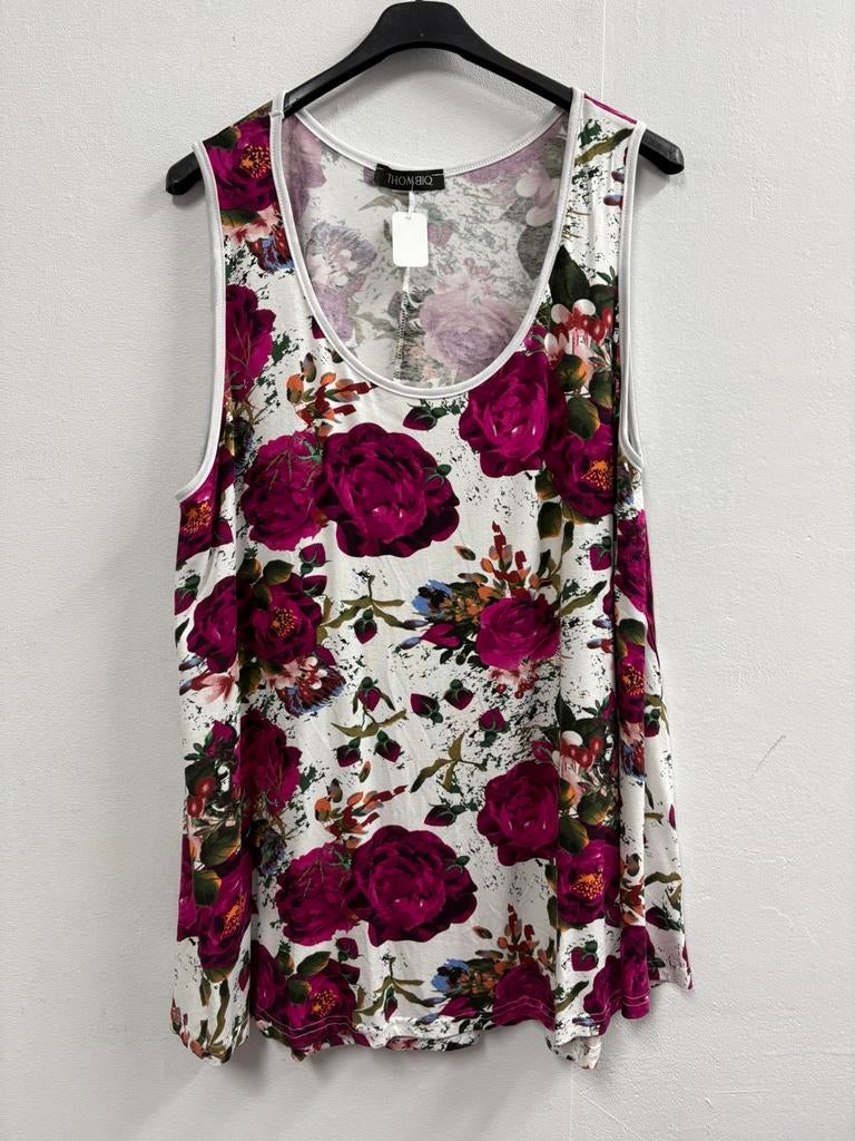 Top thombiq. Maat 56/58, Kleding | Dames, Ophalen of Verzenden, Zo goed als nieuw, Blauw, Shirt of Top