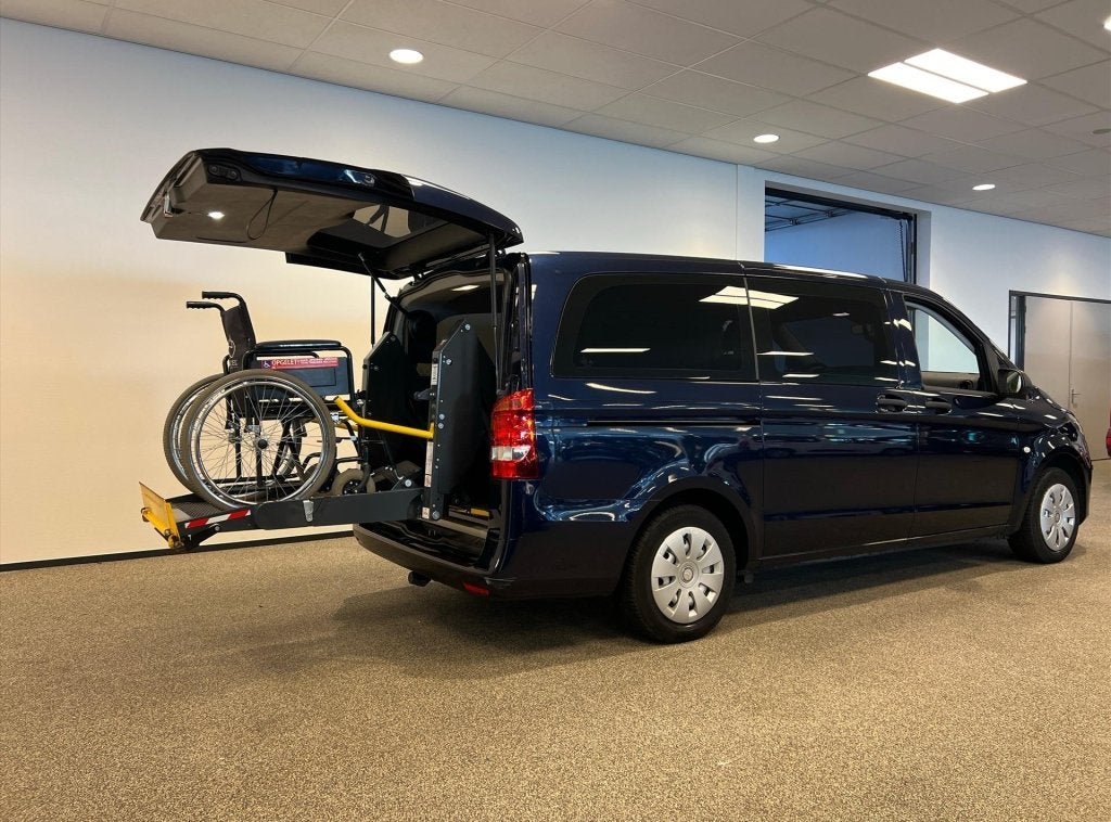 Mercedes-Benz Vito Geen (bj 2018, automaat), Auto's, Mercedes-Benz, Automaat, Gebruikt, Zwart, Blauw