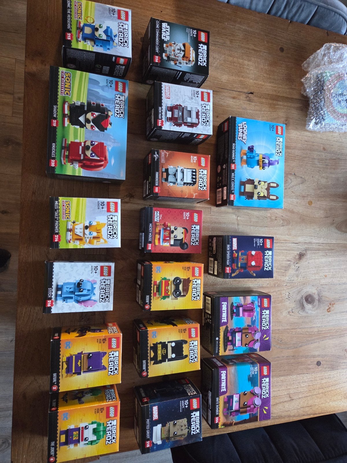 lego brickheadz collectie, Ophalen of Verzenden, Plaatje