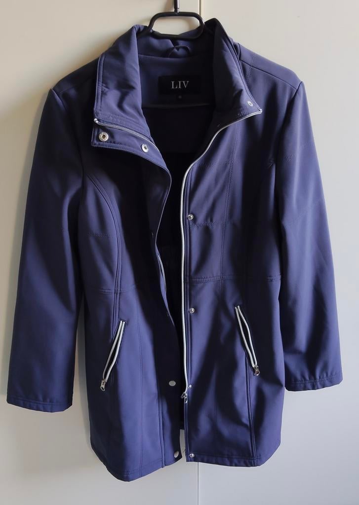 Liv zomer / tussen jas maat 40 blauwgrijs, LIV, Ophalen of Verzenden, Nieuw, Maat 38/40 (M)