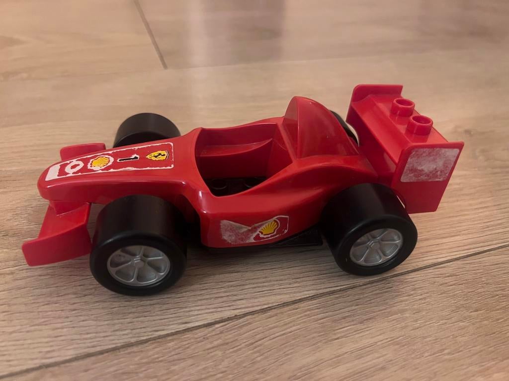 Duplo raceauto, Ophalen, Zo goed als nieuw, Duplo