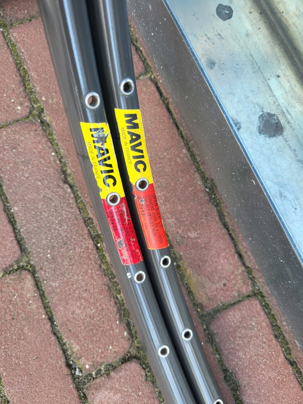 Mavic open sup cd velgen 36 spaaks zeer goed, Fietsen en Brommers, Wiel, Mavic, Mavic, Zo goed als nieuw