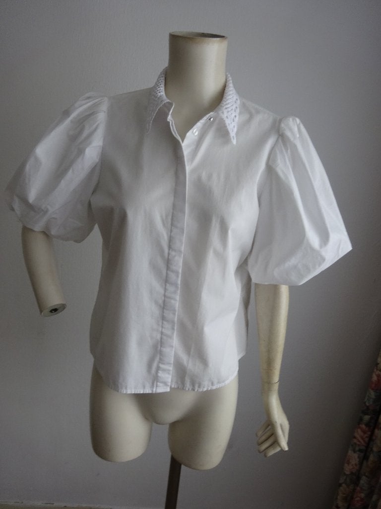 Eksept blouse mt L, Eksept by Fred, Verzenden, Wit, Maat 42/44 (L)