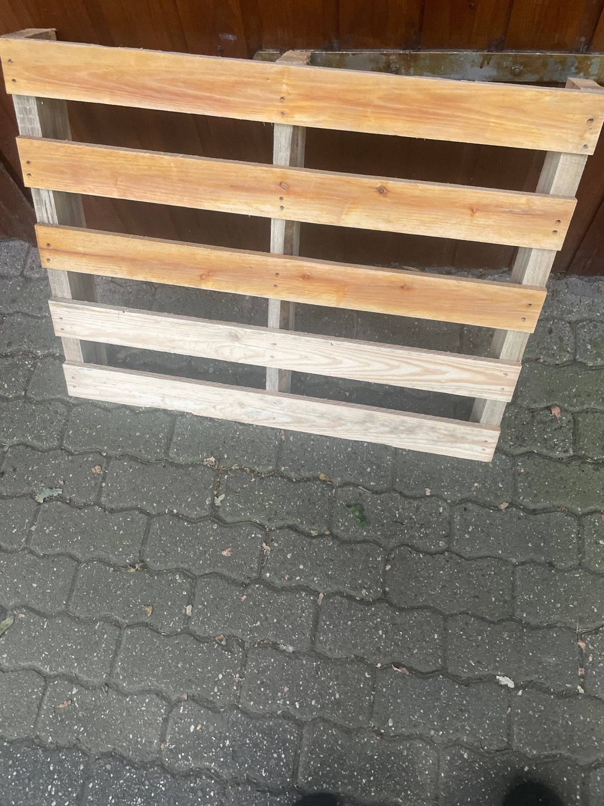 Houten pallet 60x80 cm, Doe-het-zelf en Verbouw, Hout en Planken, Ophalen, Gebruikt, 50 mm of meer, Pallet