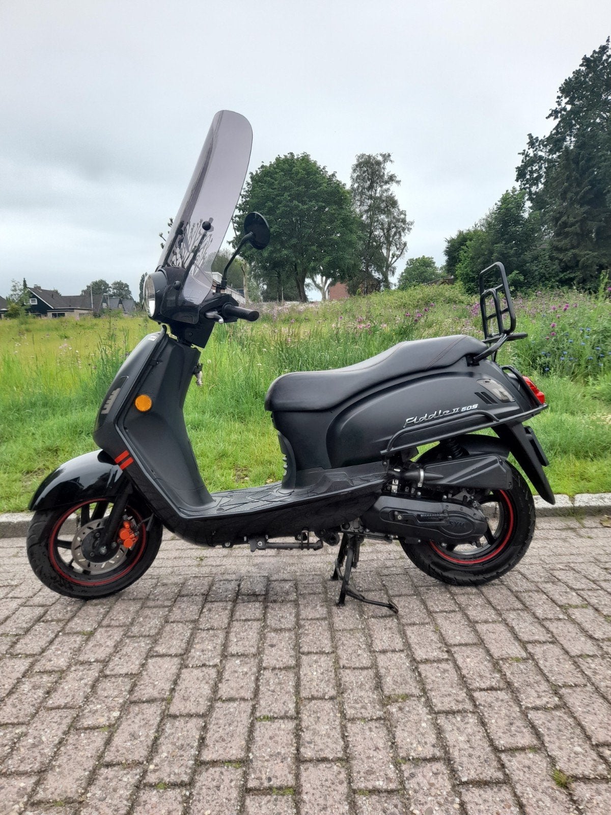 Sym Fiddle 2019 - Zeer goede staat, Fietsen en Brommers, Scooters | SYM, Ophalen, Zo goed als nieuw, Benzine, Fiddle
