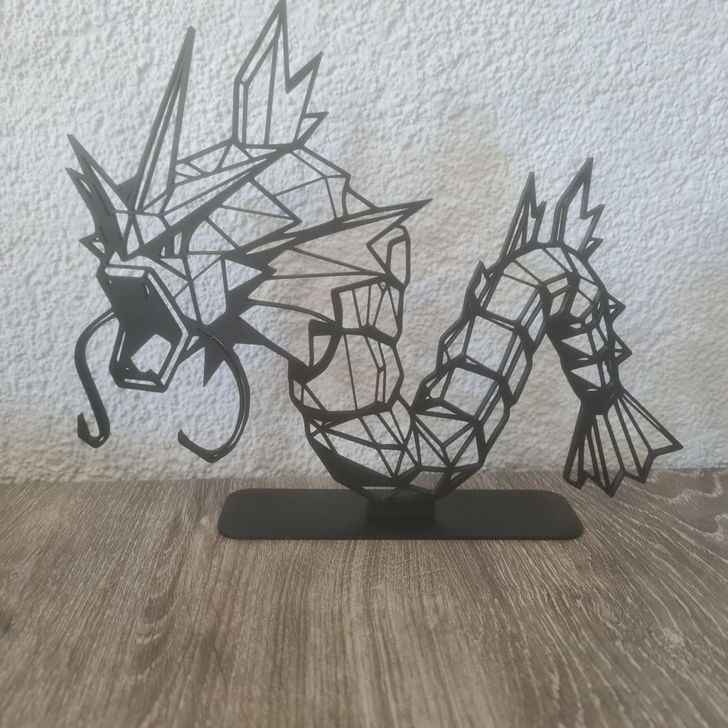 Pokémon Gyarados Artstand - Geometrisch Design, Ophalen of Verzenden, Nieuw