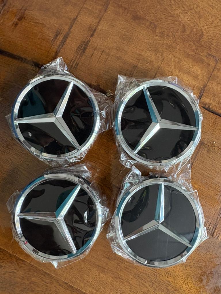 Naafdoppen Mercedes nieuw, Ophalen of Verzenden, Zo goed als nieuw