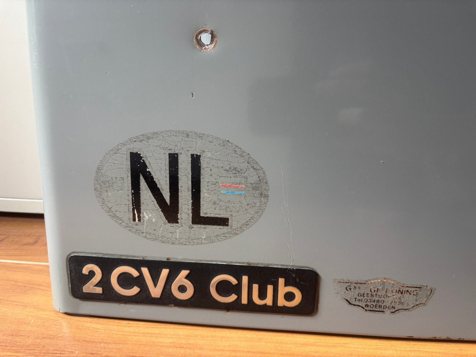 Citroën 2cv achterklep, Ophalen, Gebruikt